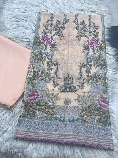 2Pc Kameez & Plain Trouser Vol-0027