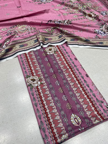 2Pc Staple Kameez & Dupatta Unstitched 63