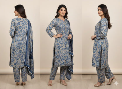 3 PC Viscose Bana Dora - 0011