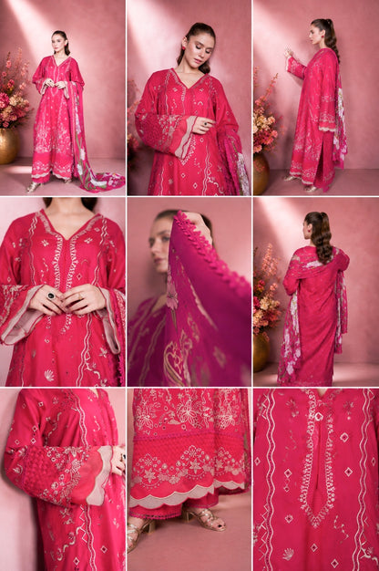 NOURA LUXURY ROYALE EMBROIDERED DRESS