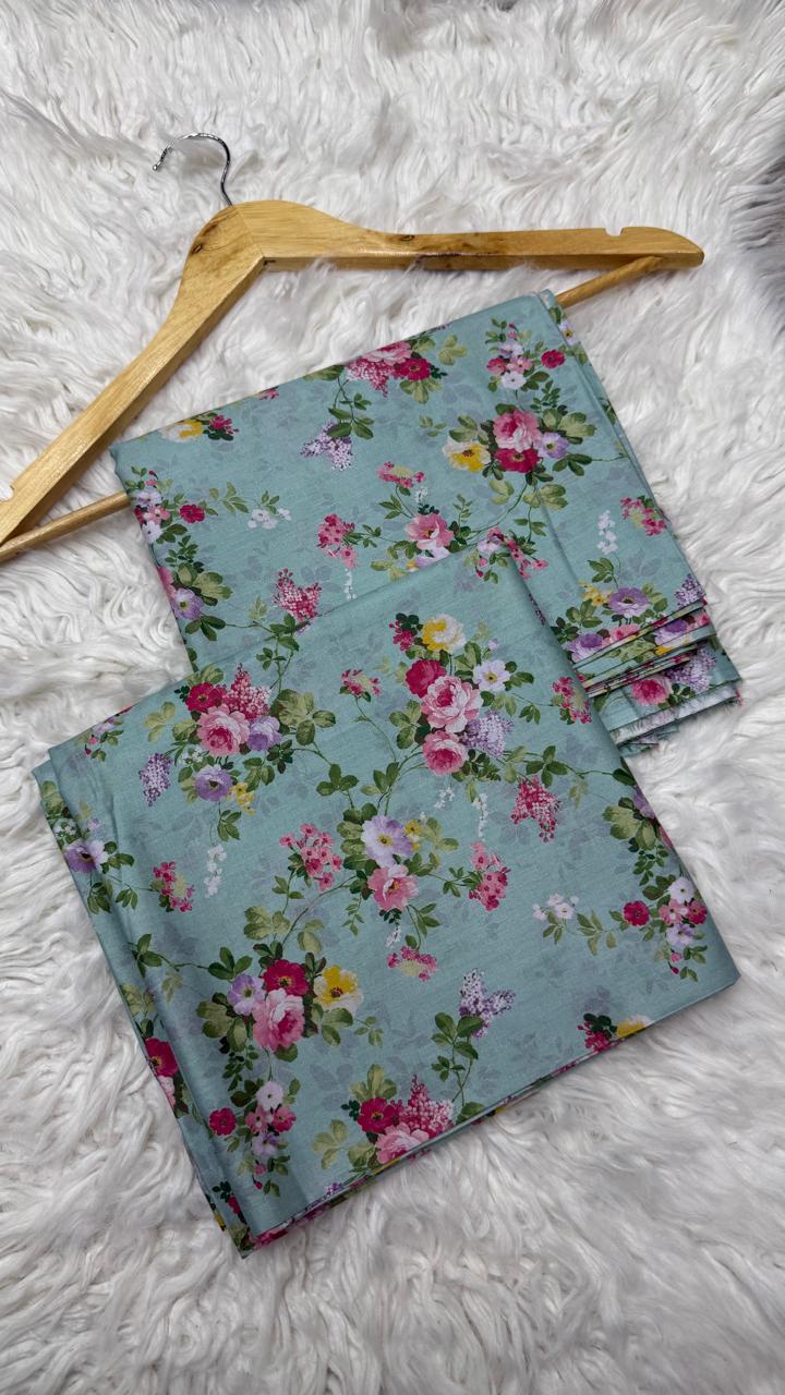 2Pc Lawn Allover Suit #39676