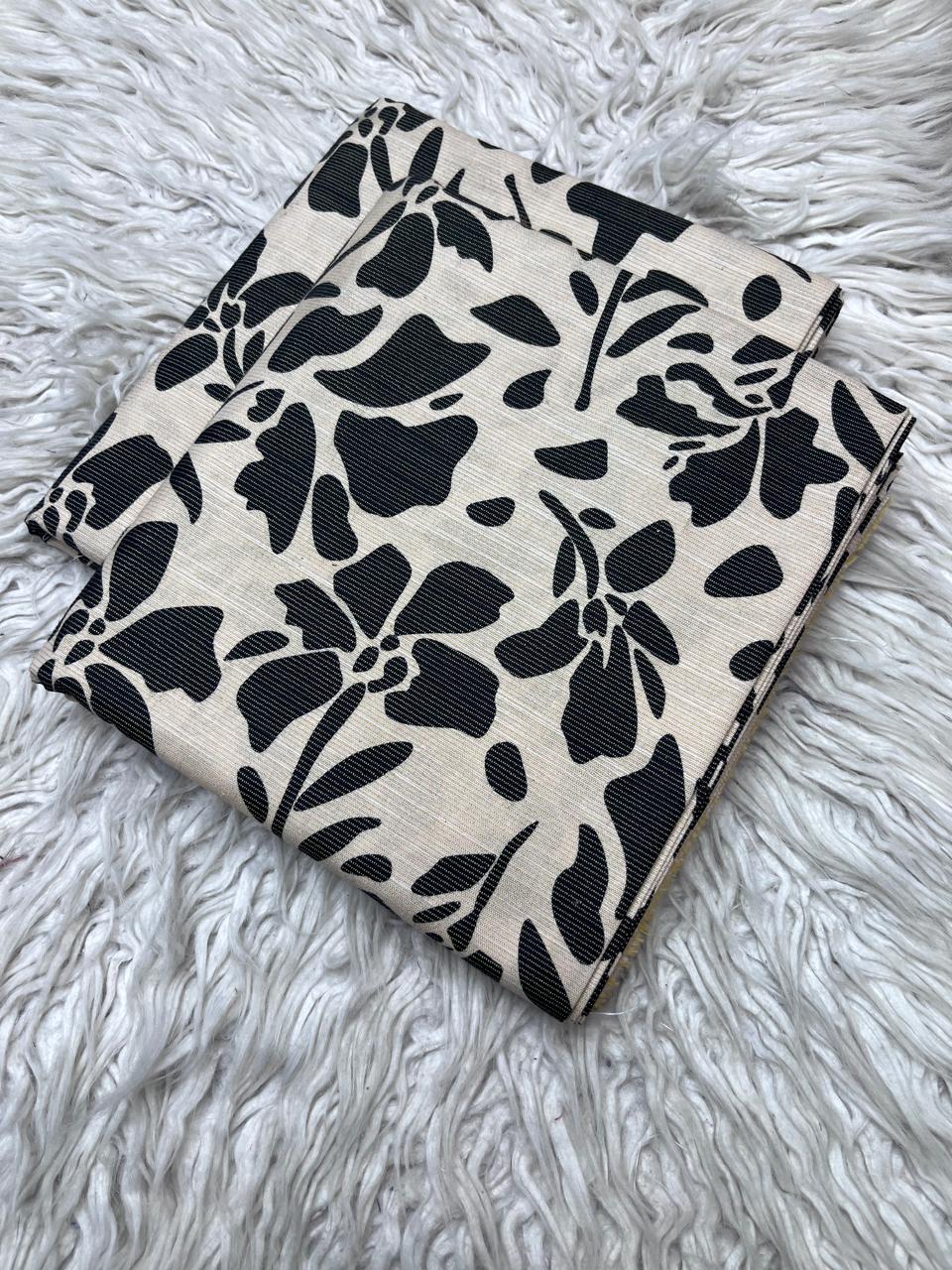 2Pc Chamki Khaddar Unstitched Suit Vol-0136