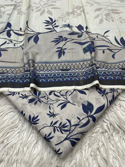 3Pc Chamki Khaddar Unstitched Suit Vol-0132