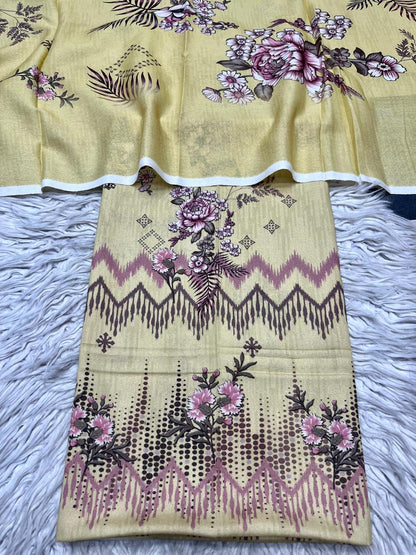 2Pc Karandi Kameez & Duppata Printed Vol-427