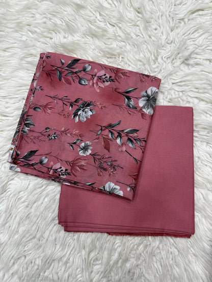 90x88 2Pc Lawn Unstitched Suit 806