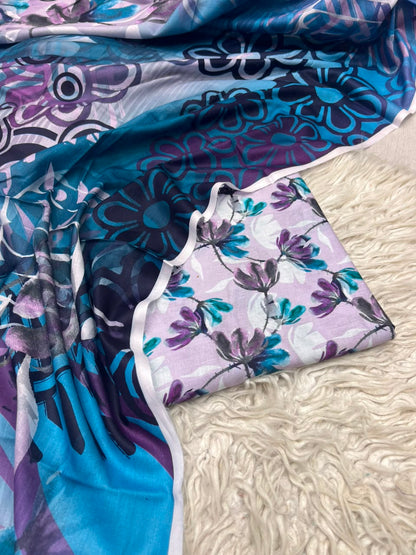 3Pc Same Digital Printed Lawn Suit 15