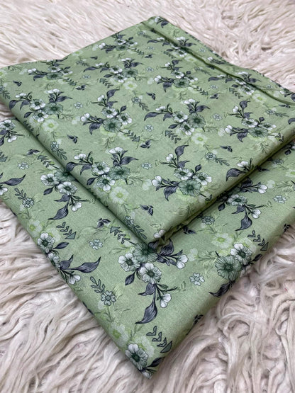 2Pc Same Printed Lawn Suit 495