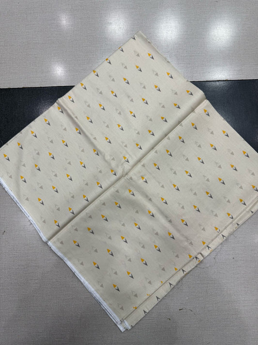 2Pc Allover Lawn Unstitched Suit