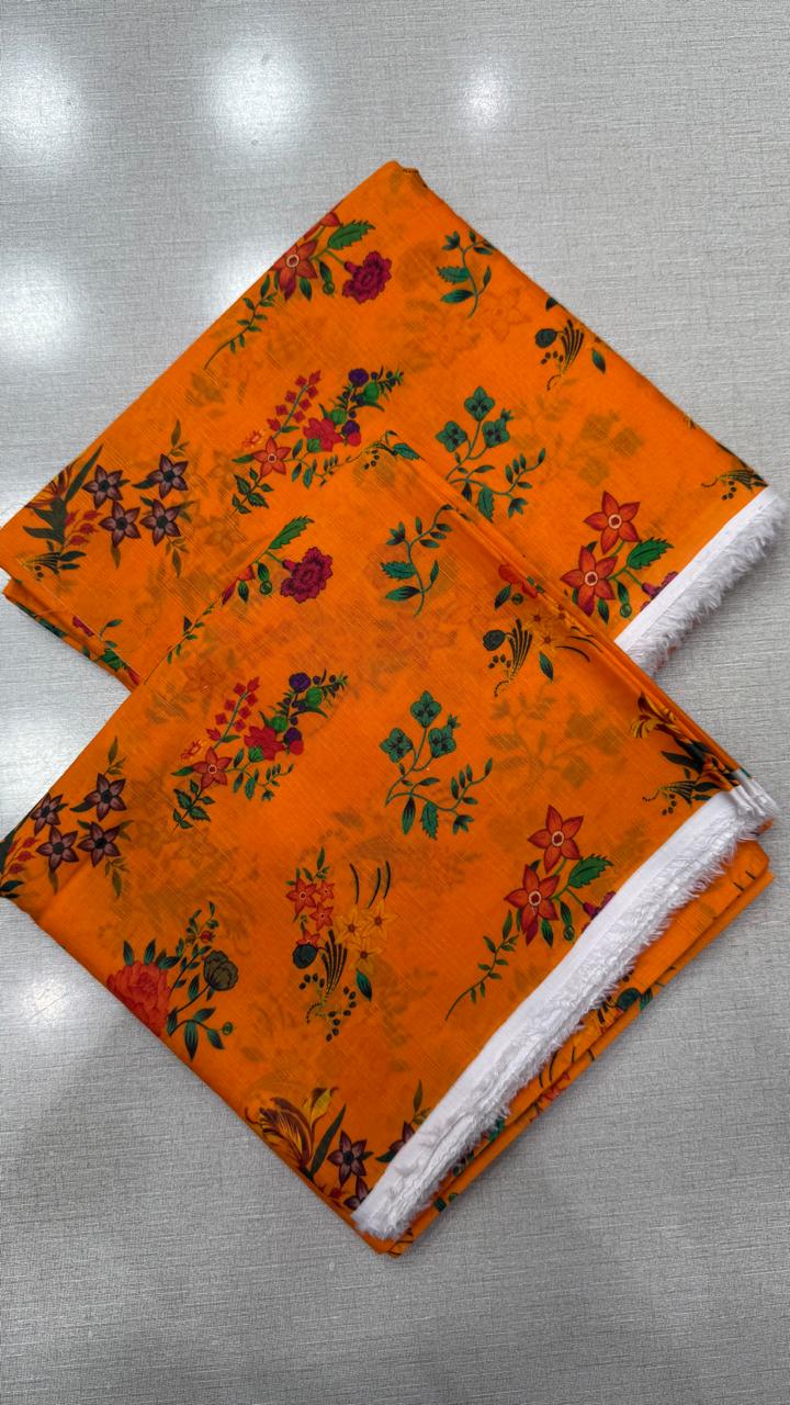 2Pc Lawn Bana Doria Suit #37787