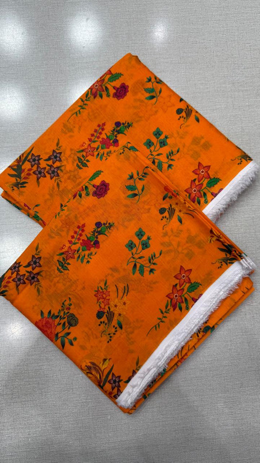 2Pc Lawn Bana Doria Suit #37787