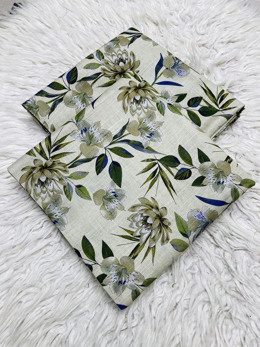 2 PC Slub Khaddar Allover Suit Vol-0108