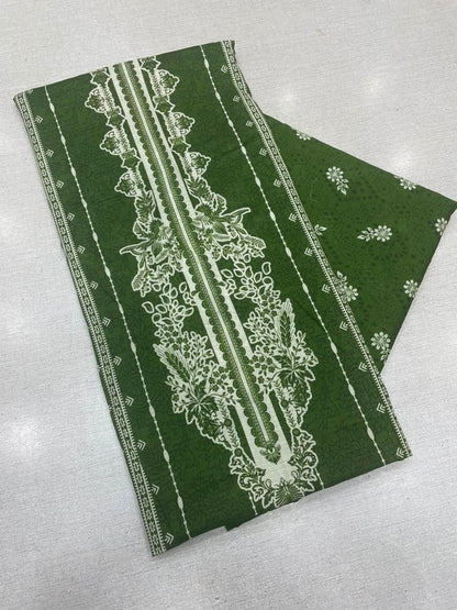 2Pc Bana Doria Lawn Kameez & Trouser 579