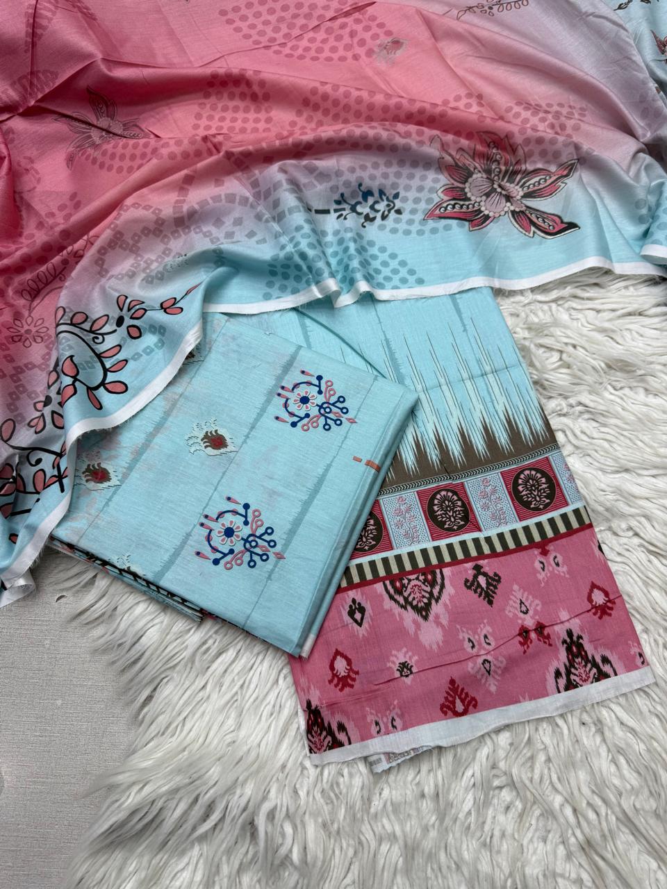 2Pc Al Karam Lawn Kameez & Dupatta - #43050