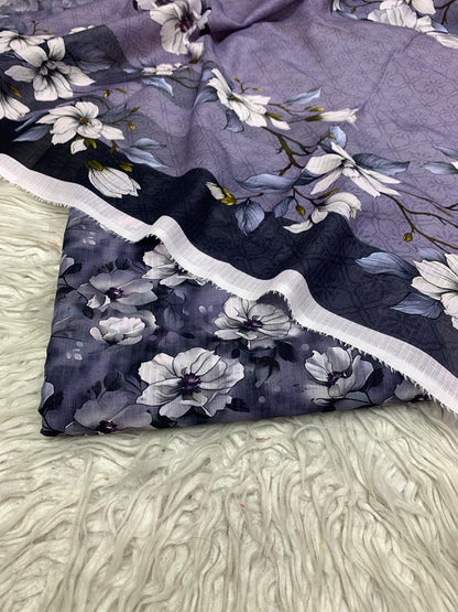 3Pc Lawn Bana Dora Suit Vol-0172