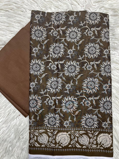 2Pc Lawn Kameez & Dyed Trouser Suit Vol-0170