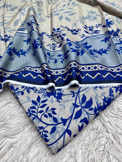 3Pc Crystal Khaddar Allover Digital Printed Vol-0131