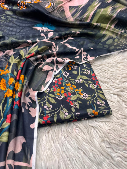 3Pc Same Digital Printed Lawn Suit 15