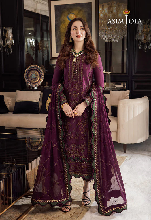 Ricamo 3 Piece Lawn Suit - Zenobia