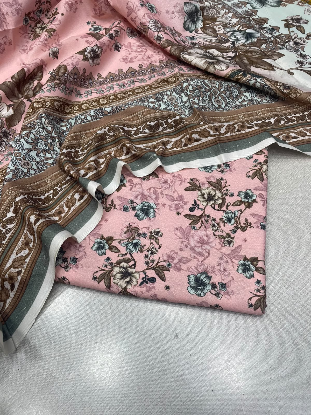 2Pc Karandi Kameez & Dupatta Suits 65