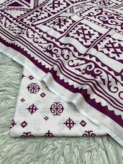 2Pc Lawn Kameez & Dupatta Printed Suit Vol-6205