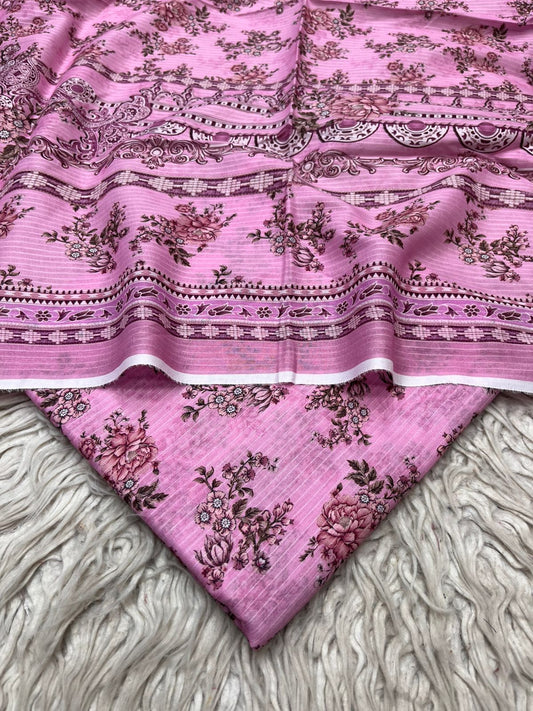 2Pc Lawn Tana  Dora Kameez & Duppata Printed Suit  Vol-3215