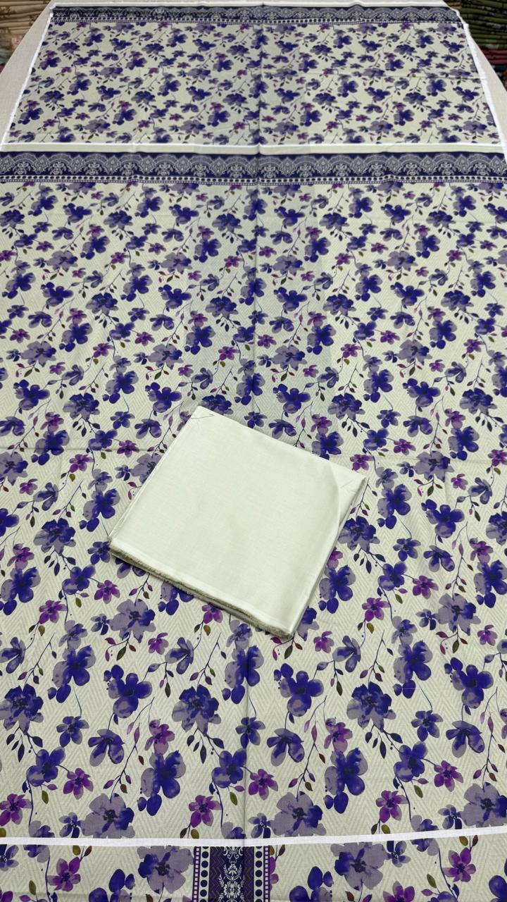 2 Peice Lawn Unstitched - D #305