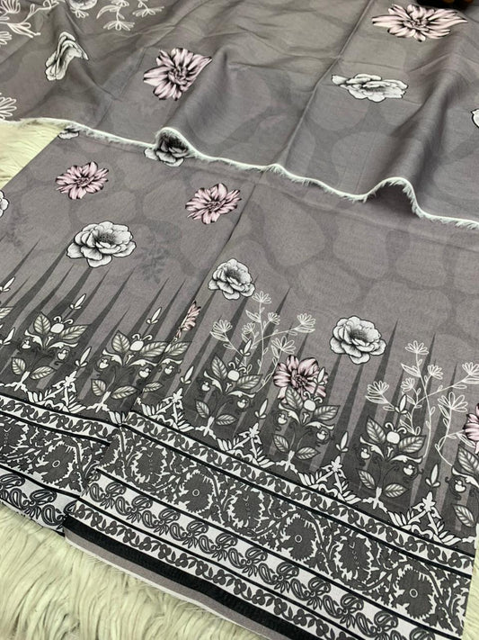 2Pc Lawn Kameez & Dupatta Vol-3205