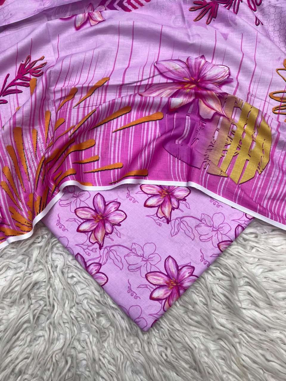 3Pc Same Digital Printed Lawn Suit 15