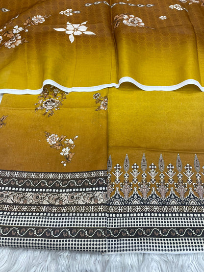 2Pc  Civic Lawn Kameez & Dupatta Vol-3193