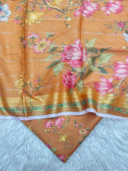 3Pc Stylo Lawn Allover Printed Vol-0011