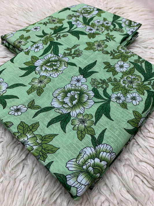2Pc Bana Dora Print Lawn Suit 495
