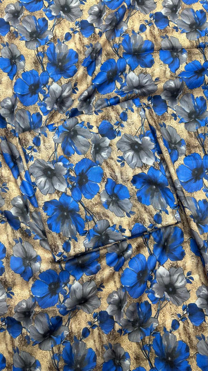 2Pc Lawn Allover Unstitched Suit #36143