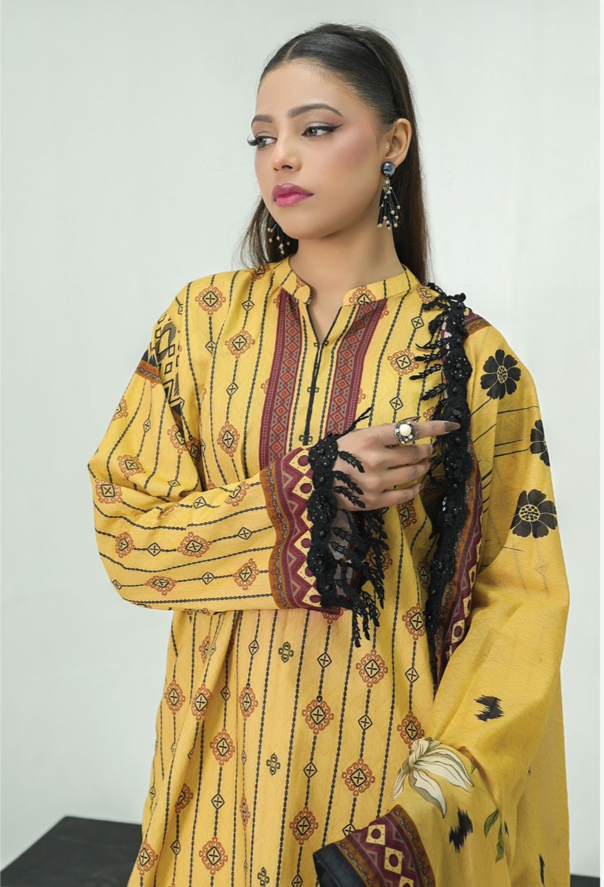 Noura Premium Lawn 3pc - 0140