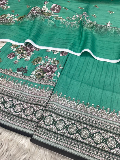 2Pc  Civic Lawn Kameez & Dupatta Vol-3126