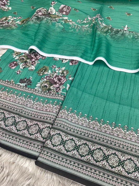 2Pc  Civic Lawn Kameez & Dupatta Vol-3126