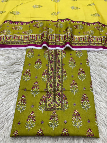 SAPPHIRE 2Pc Lawn Kameez & Dupatta Unstitched Suit Vol-0150