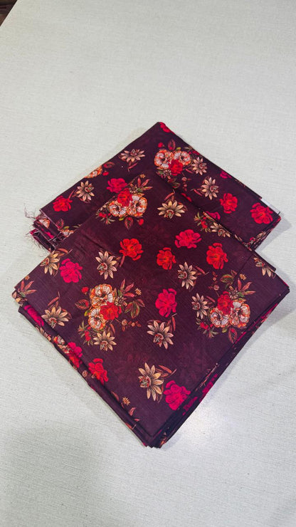 2Pc Crystal Khaddar by Ittehad