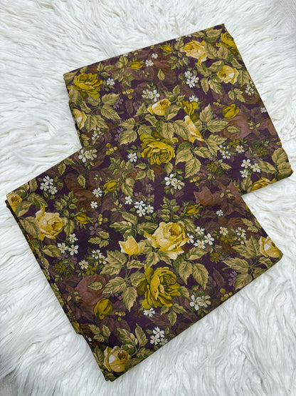 2Pc Lawn Bana Doria Suit - #37892