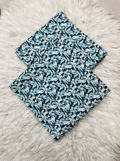 2 PC Slub Khaddar Allover Unstitched Suit Vol-0097