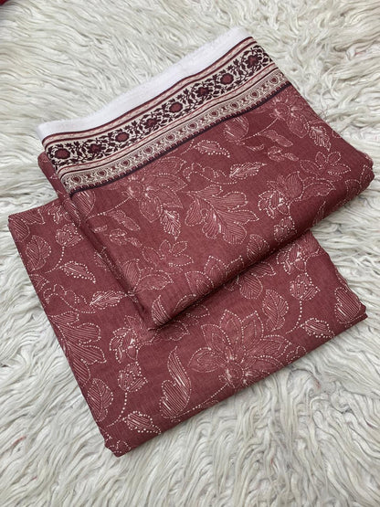 SAPPHIRE 2Pc Lawn Bana Dora Unstitched Suit Vol-0127