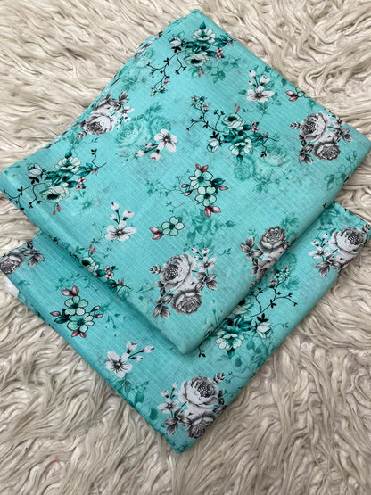 2Pc Same Printed Lawn Suit 495