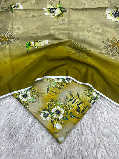 3Pc Same Digital Printed Lawn Suit 878