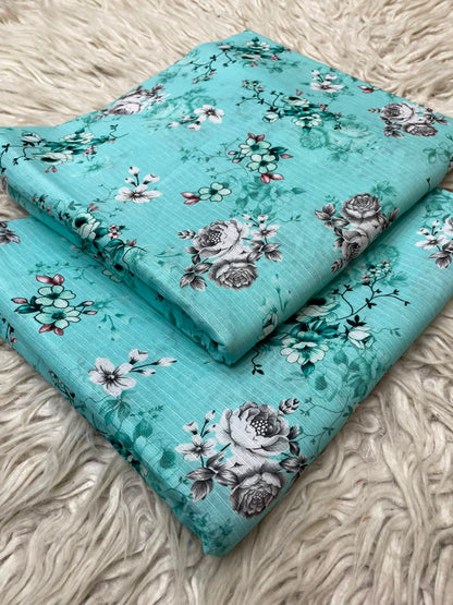2Pc Same Printed Lawn Suit 495