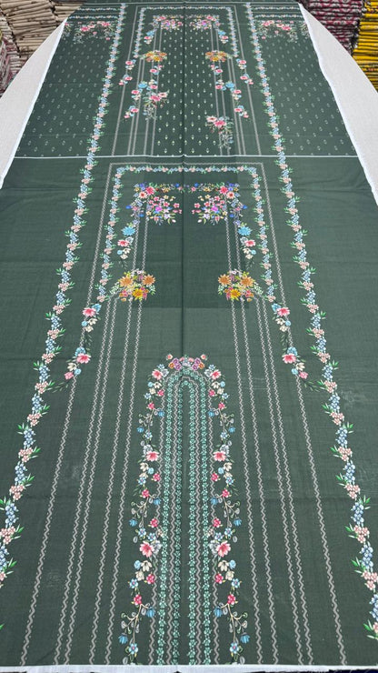 3 Peice Supima Lawn - #335