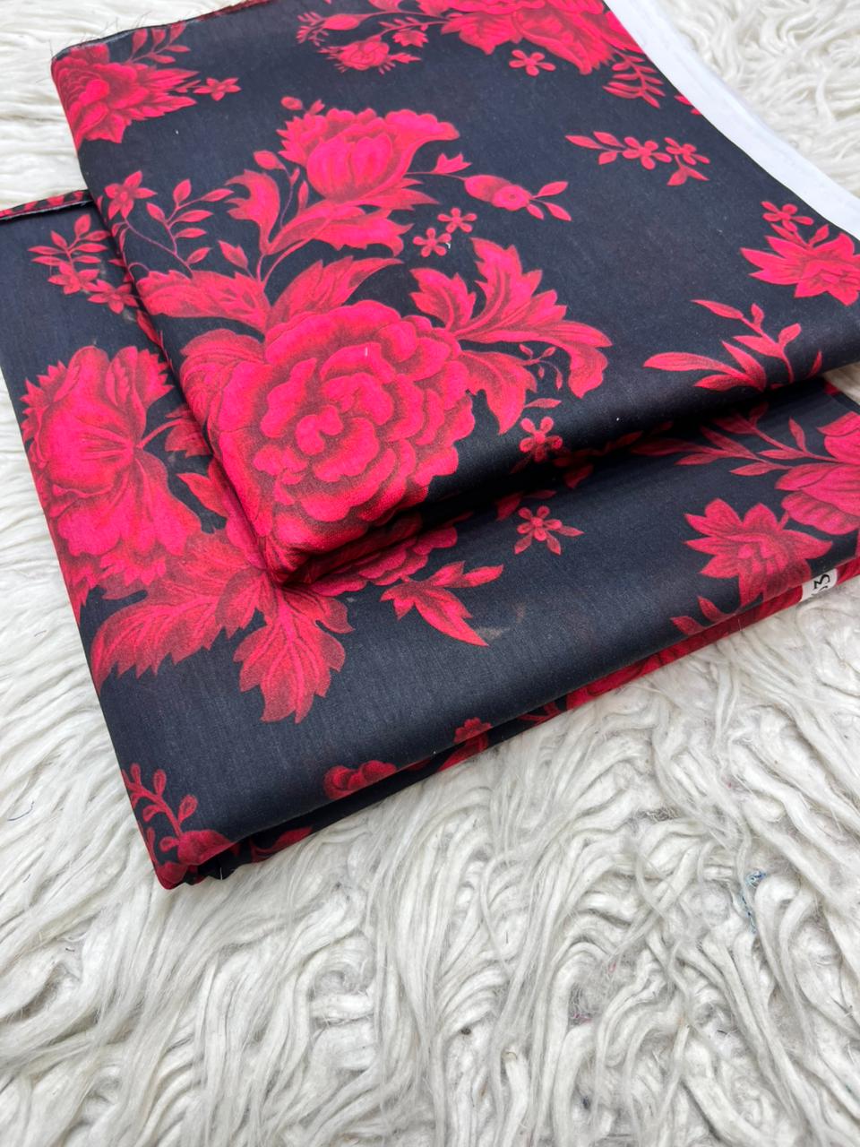 Bin Saeed 2Pc Lawn Digital Printed Suit Vol-0163