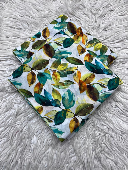 2PC Lawn Allover Digital Printed Unstitched Suit Vol-457