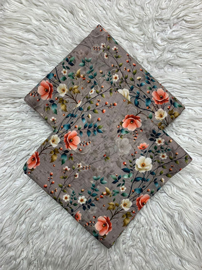 Gul Ahmad 2Pc Lawn Bana Dora Unstitched Suit Vol-0166