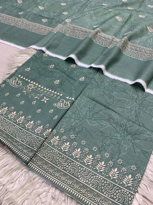 2Pc Sapphire Lawn Bana Dora Kameez & Duppata Vol-3204