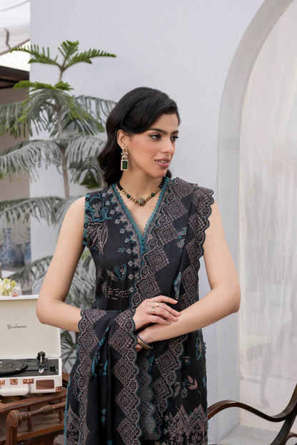 Firdous - Embroidered - Printed - Lawn - 3pc - EMB (1)