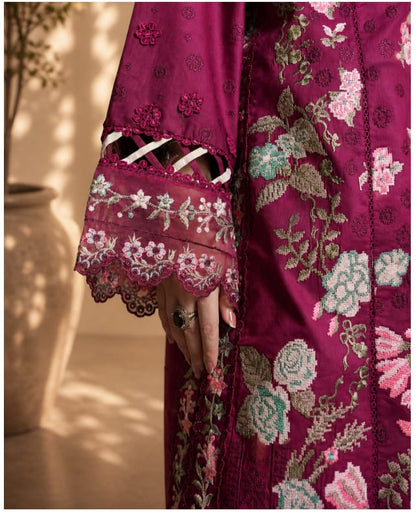 NOURA LUXURY ROYALE EMBROIDERED DRESS
